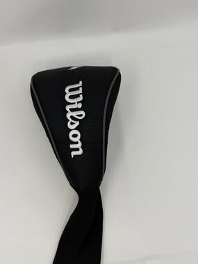 Wilson 1 Iron Golf Club Head Cover Headcover Black White One Sock Slip On Over